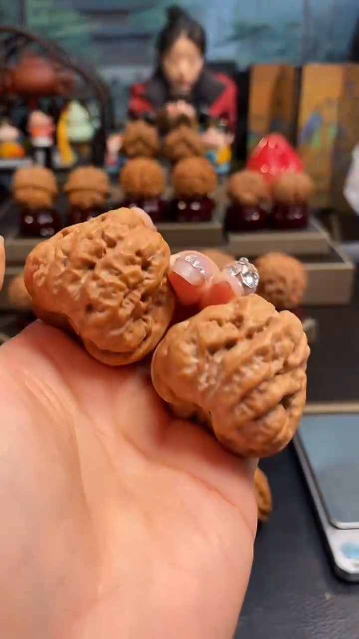 【闪购商品】文玩核桃把件H229蛤蟆头39