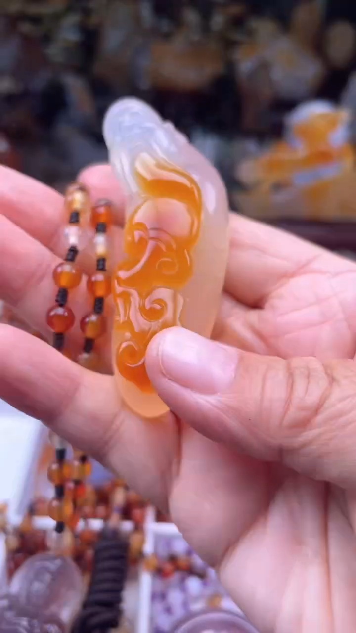 【闪购商品】玛瑙/玉髓颈饰未镶嵌AA