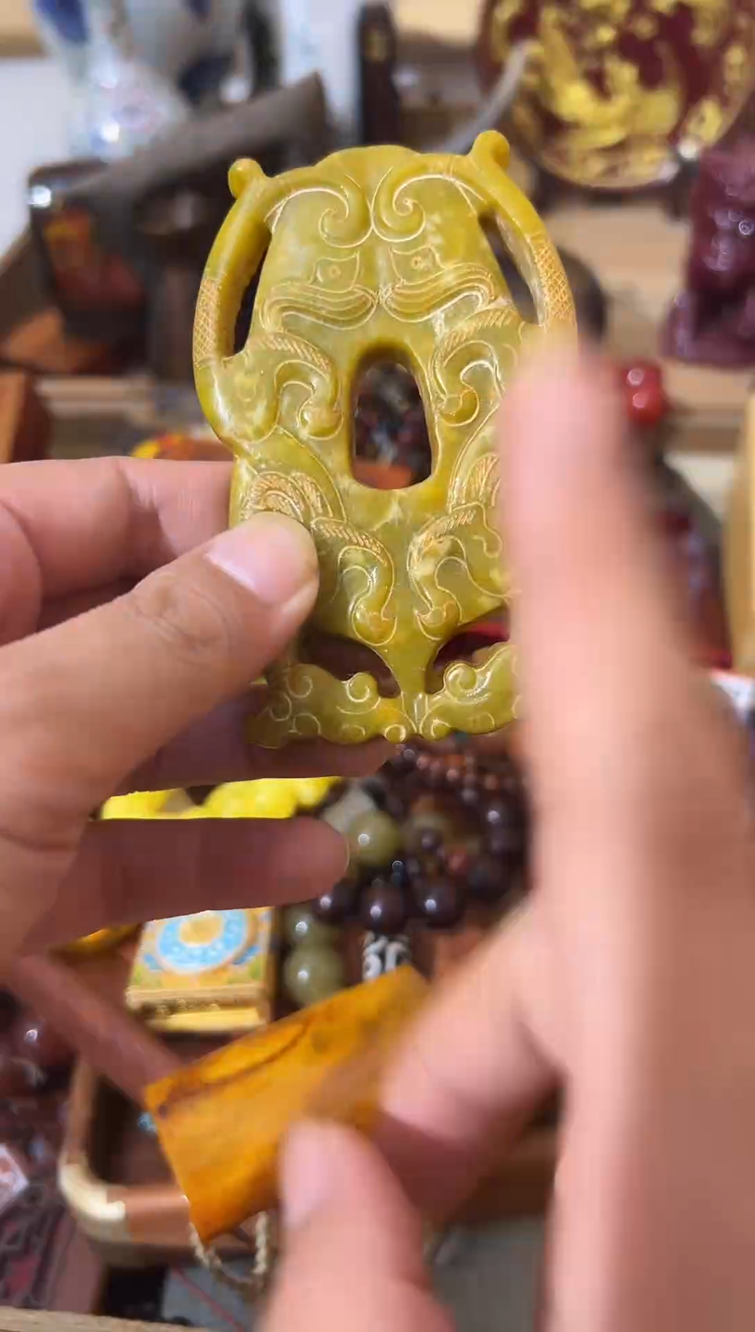 和田玉未镶嵌挂件 消栓百货 消栓百货