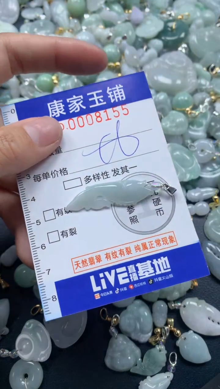 颈饰未镶嵌翡翠8155