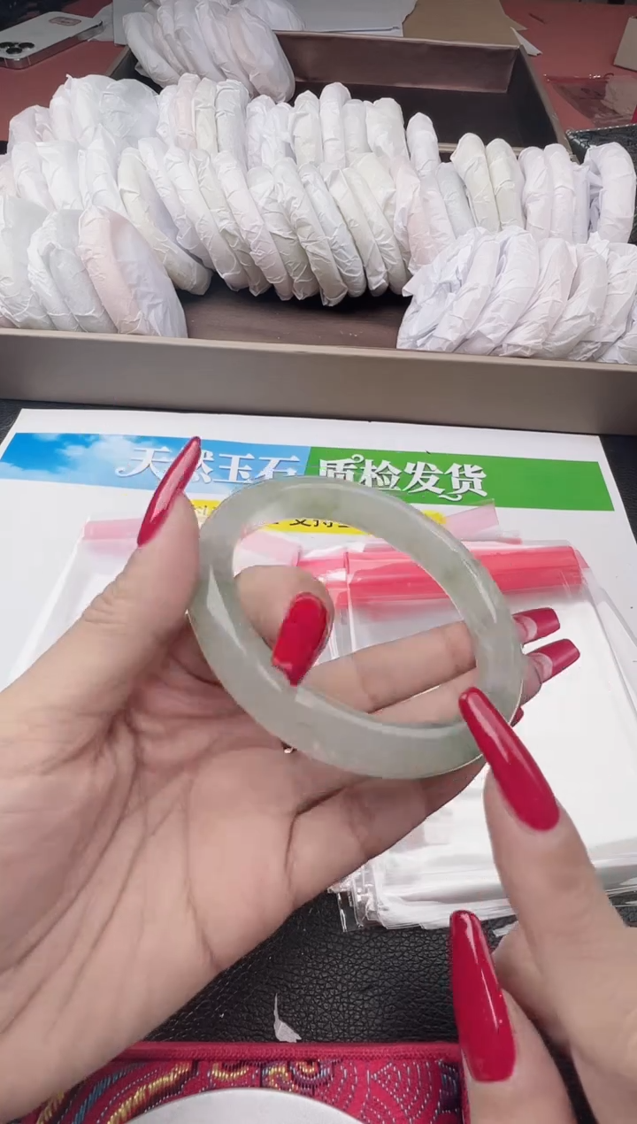 未镶嵌手镯石英质玉圈口 61 62