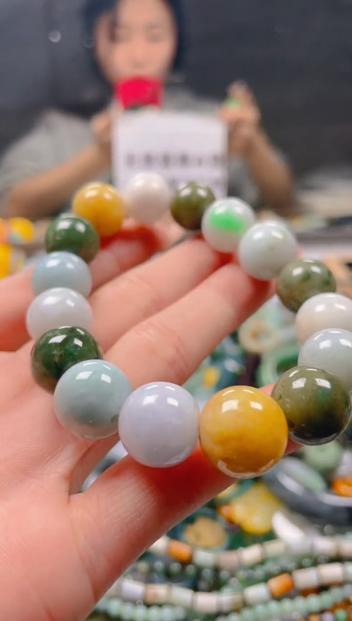 【闪购商品】翡翠颈饰未镶嵌13-14MM/T/翡翠A货一图一物