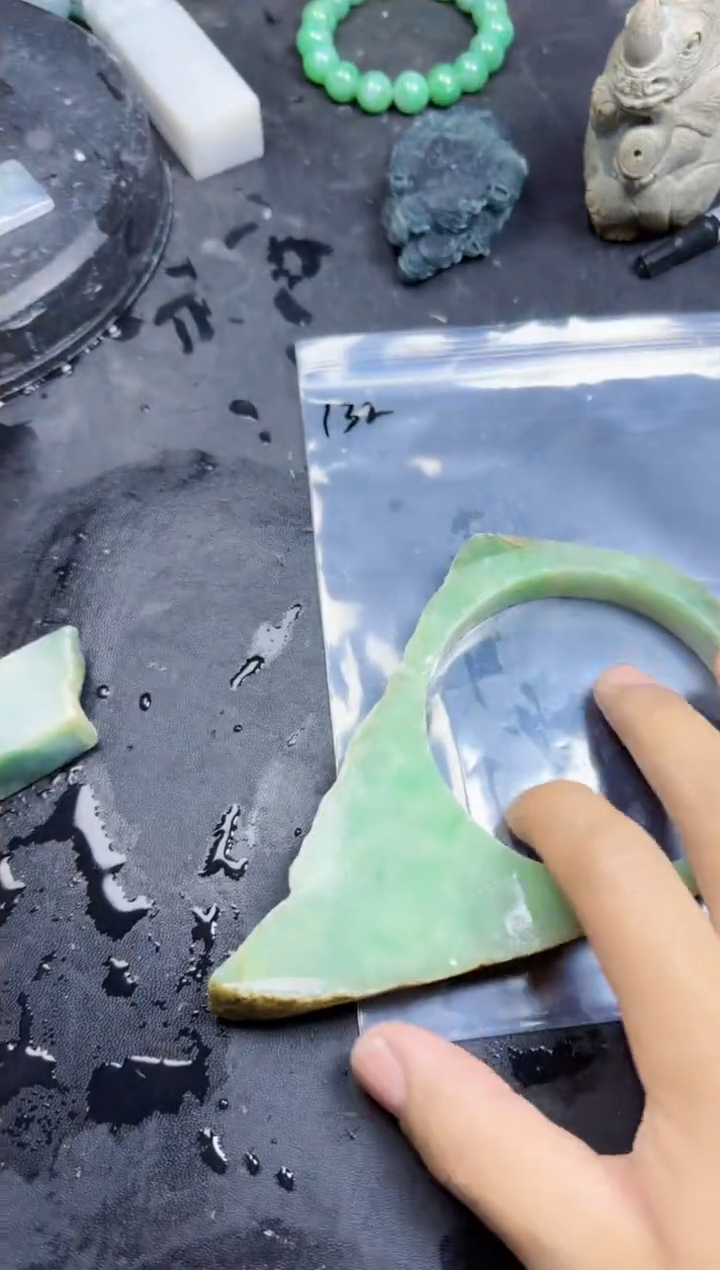 【闪购商品】翡翠颈饰未镶嵌132翡翠