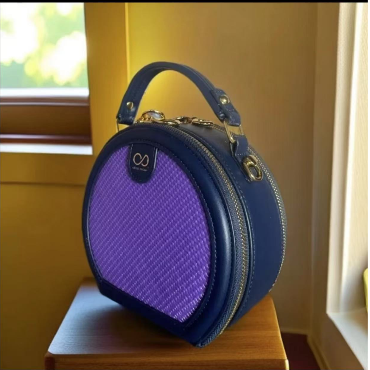 小包2025春夏新款潮韩版草编时尚少女百搭单肩斜挎手提小圆包