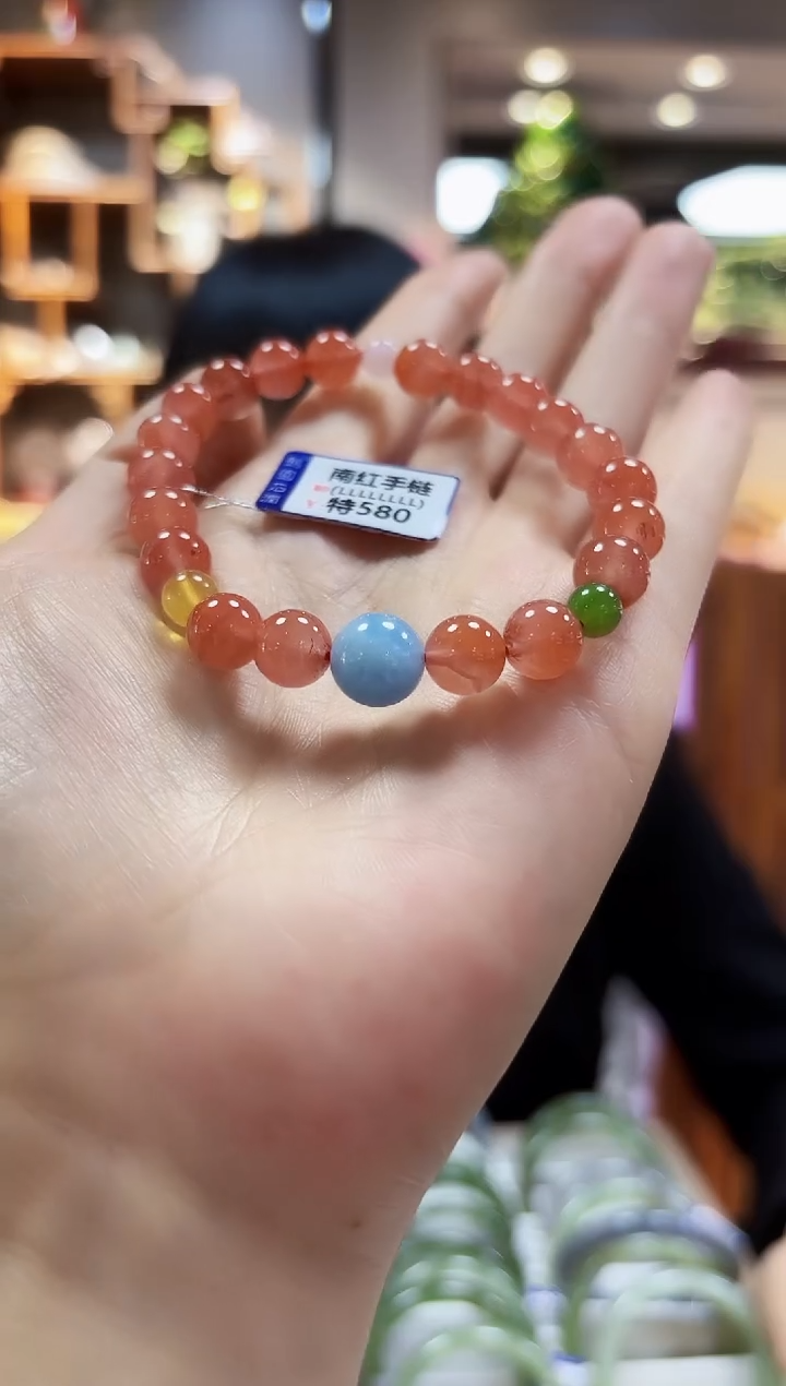【闪购商品】南红玛瑙手链未镶嵌手链
