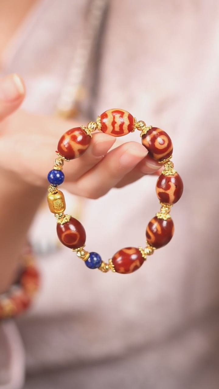 玛瑙/玉髓（覆膜）颈饰未镶嵌传世珠宝-多样性发其一