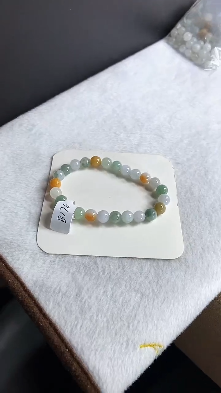 【闪购商品】翡翠手链未镶嵌翡翠珠子B176