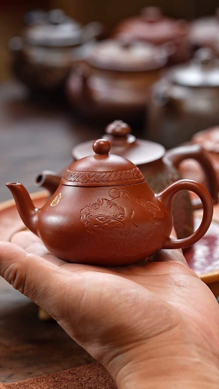 茶壶紫砂小梨形111