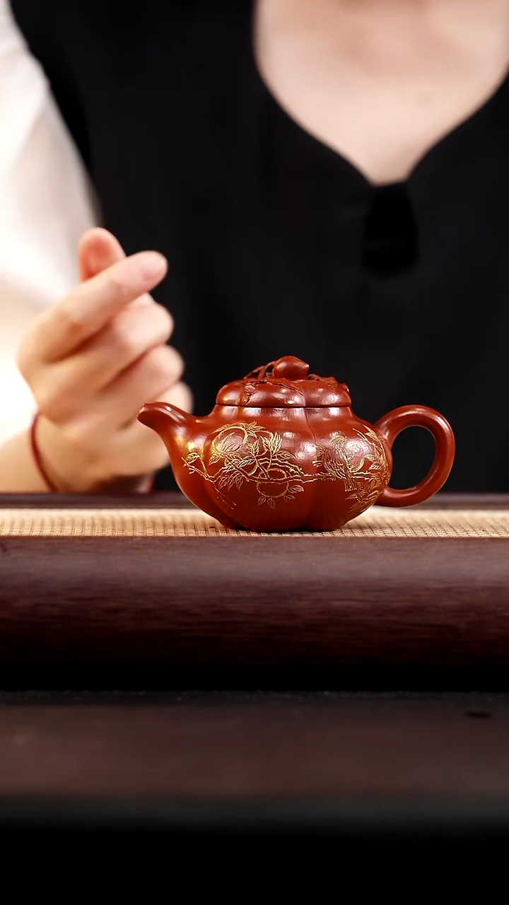 茶壶紫砂朱泥上合桃