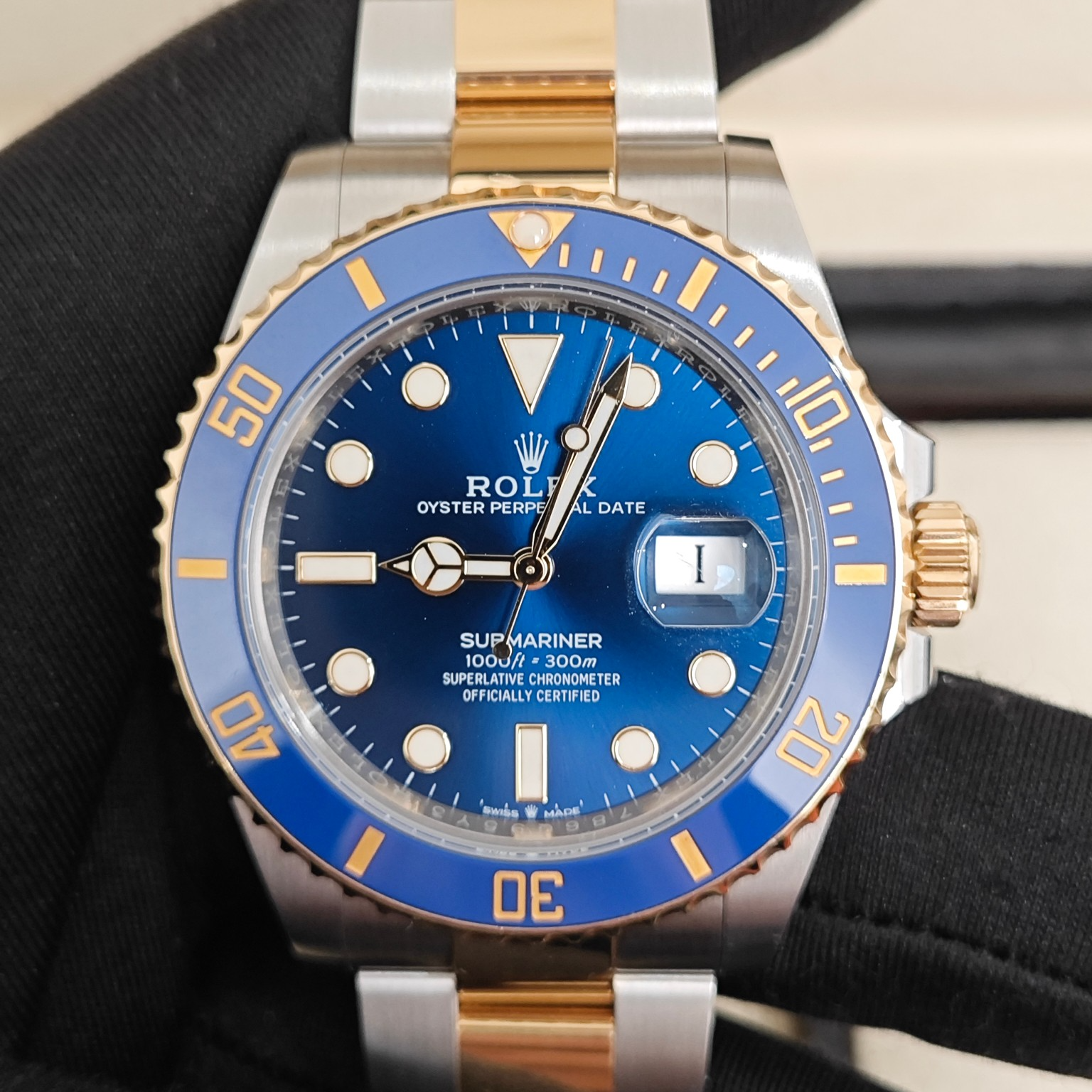 未使用 Rolex/劳力士 25年未使用潜航者型系列126613腕表自动机械