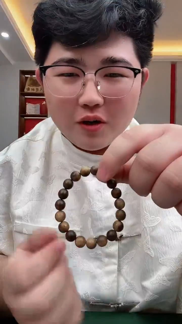 【闪购商品】沉香手串cl1666沉香单圈手串