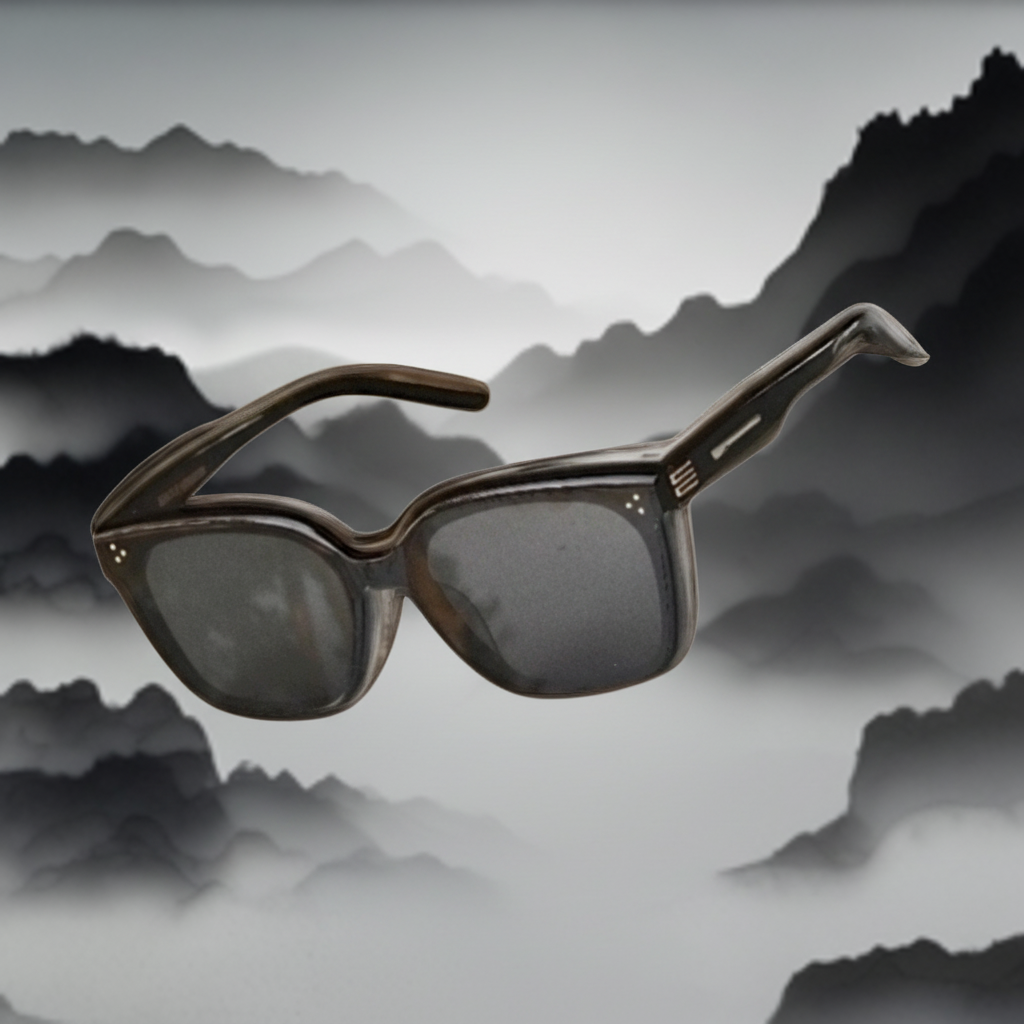 【彤-直2-02】12/8（JZ）黑色网红潮流精美百搭街拍时尚个性 墨镜