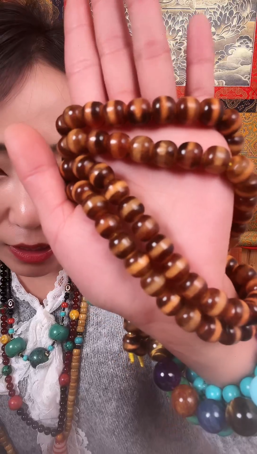 非金属无藏式风格珠串