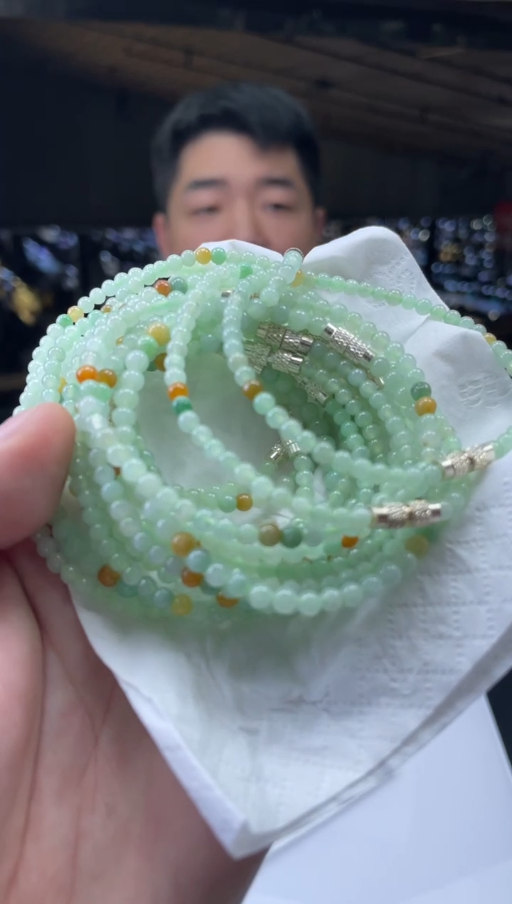 未镶嵌手串翡翠-101339-多样性/发其一