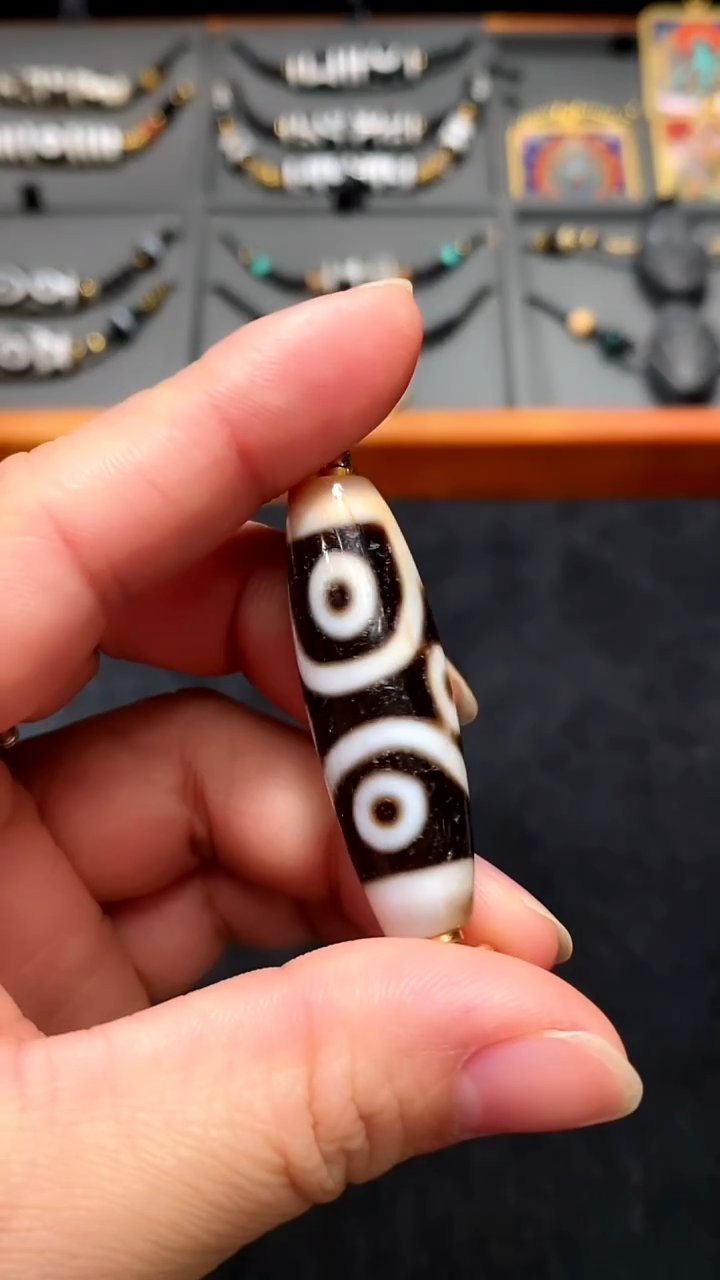 【闪购商品】玛瑙/玉髓吊坠未镶嵌行运砂系列龙五眼