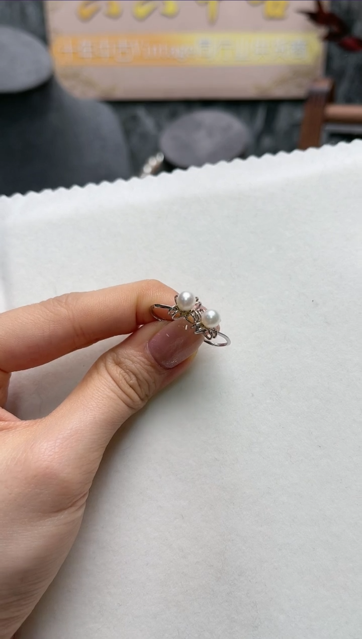 【闪购商品】海水珍珠耳饰合金ap4542