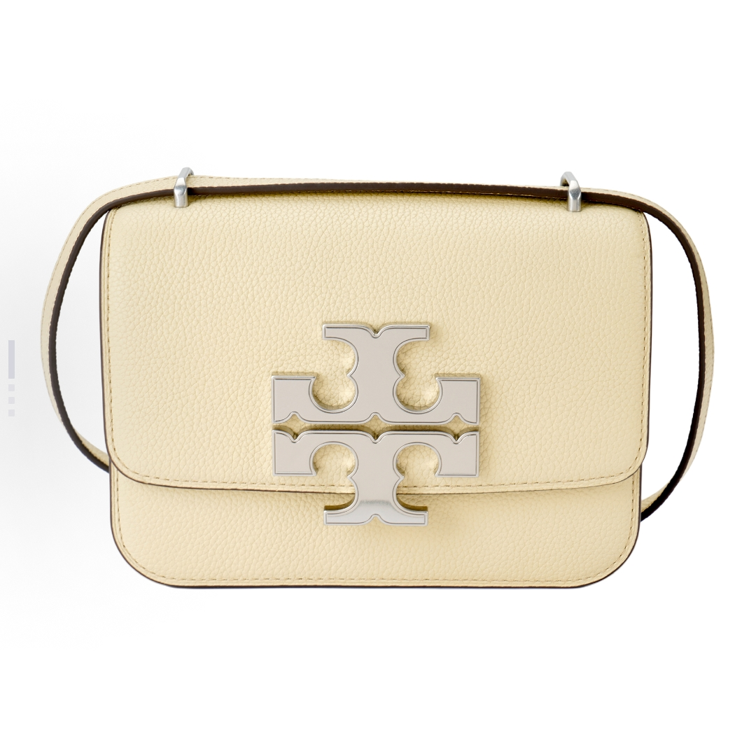 TORY BURCH/汤丽柏琦Eleanor 荔枝纹牛皮 单肩斜挎包盒子包