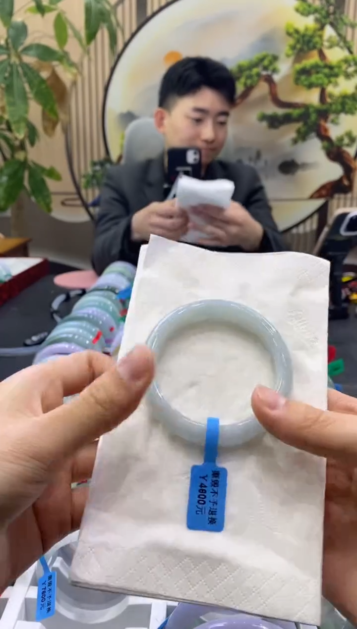 未镶嵌手镯翡翠2624