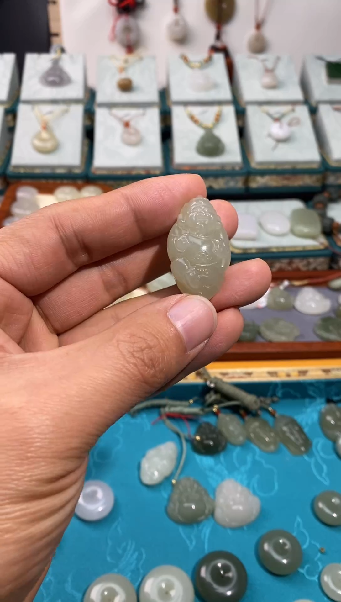 【闪购商品】和田玉颈饰未镶嵌财神