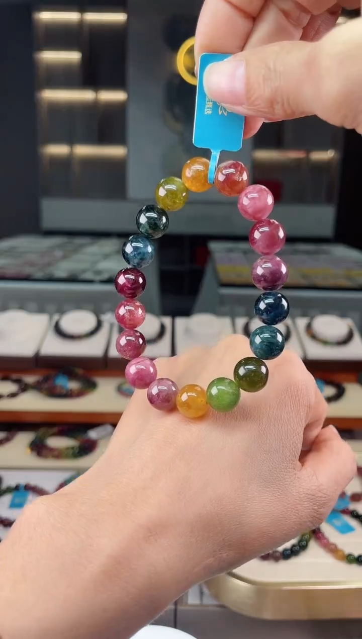 【闪购商品】碧玺单圈手串未镶嵌（多样性发一条）Q