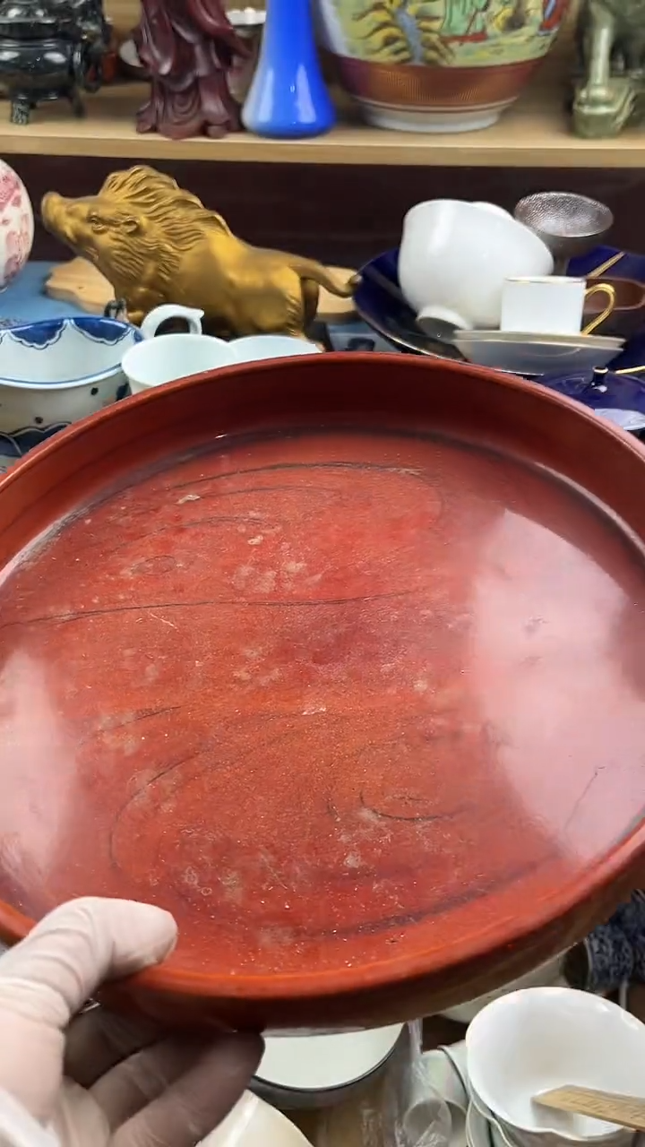 瓷片浮*沉英歌瓷器满28包邮