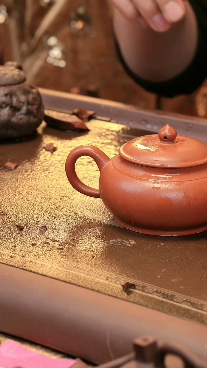 【闪购商品】紫砂茶叶盒喀左紫砂 原矿手工