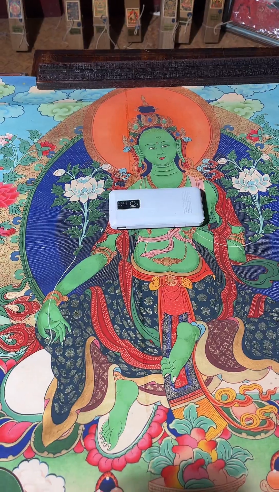 卷轴画东东唐卡tk16