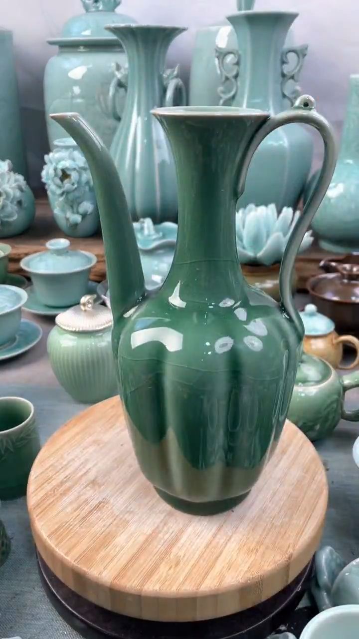 【闪购商品】特价 微瑕 慧仙青瓷