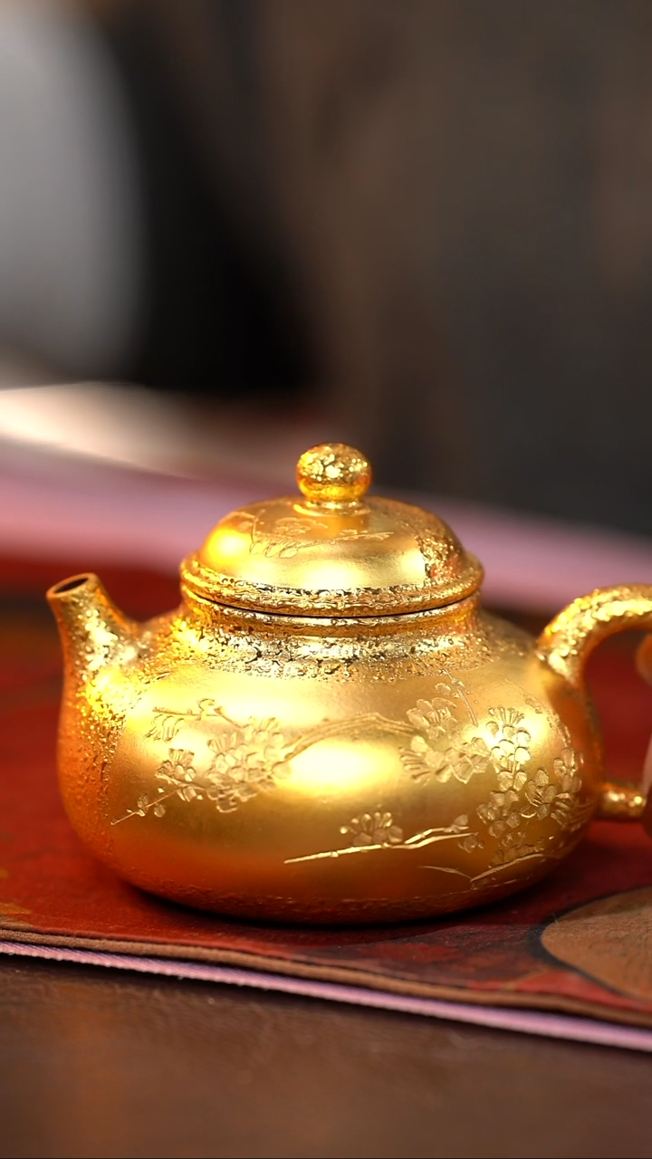 茶杯紫砂【宜景窑系列】金壶