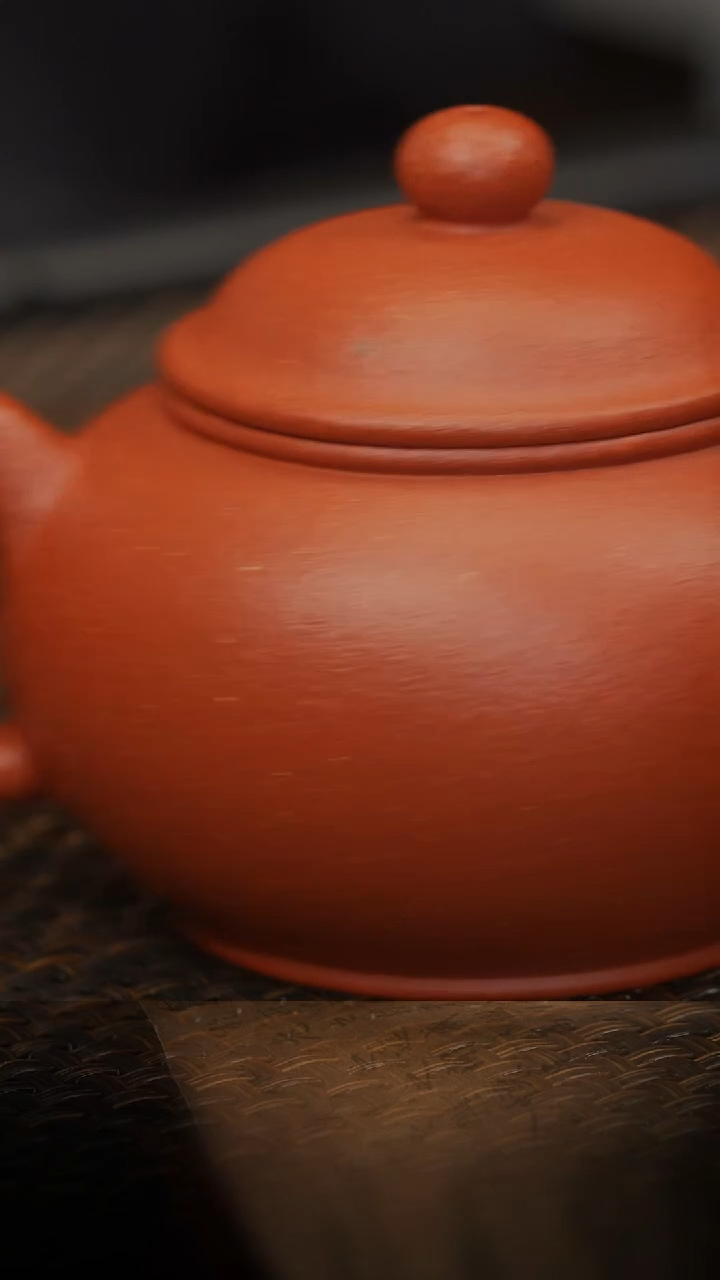 【闪购商品】紫砂茶壶57空山造器 纯红水平