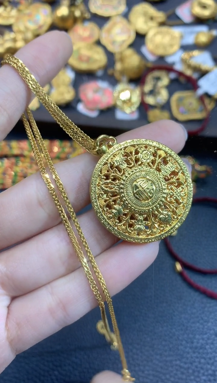 吊坠(不含链)定制足金A31多样性发一件