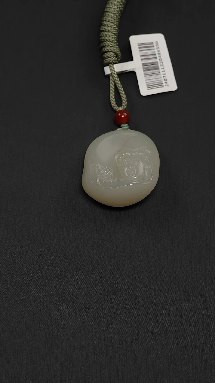 和田玉未镶嵌颈饰0