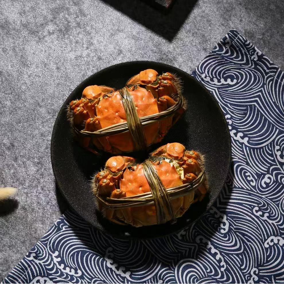 19.9一只鲜活大闸蟹4.0公/3.0母可熟制送蟹醋