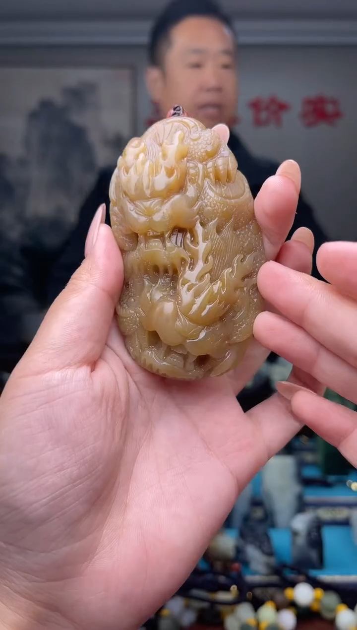 未镶嵌和田玉挂件1