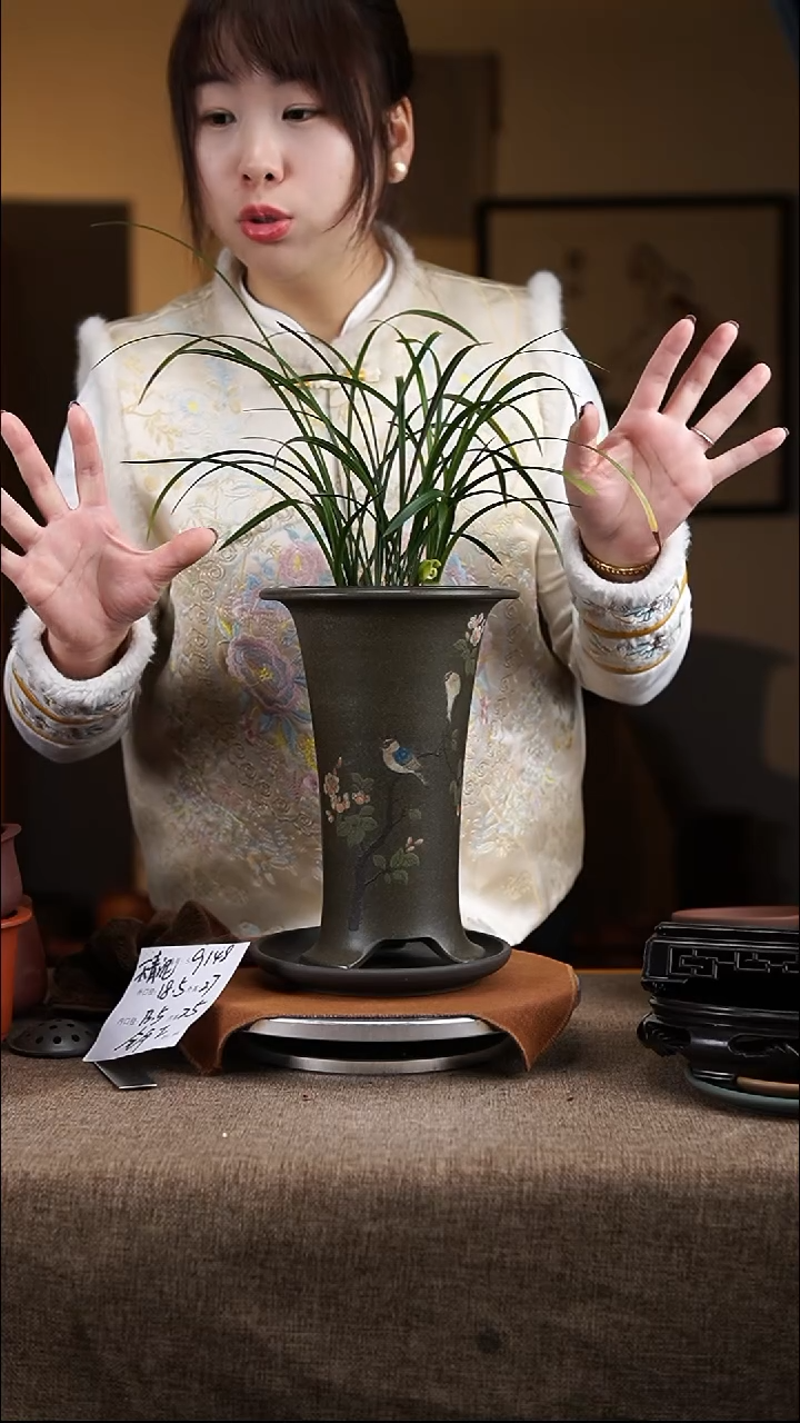 【闪购商品】紫砂花盆紫砂花盆9148+z