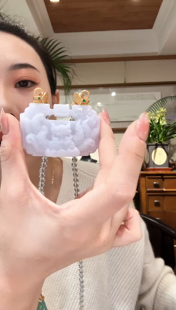 【闪购商品】翡翠颈饰未镶嵌国风