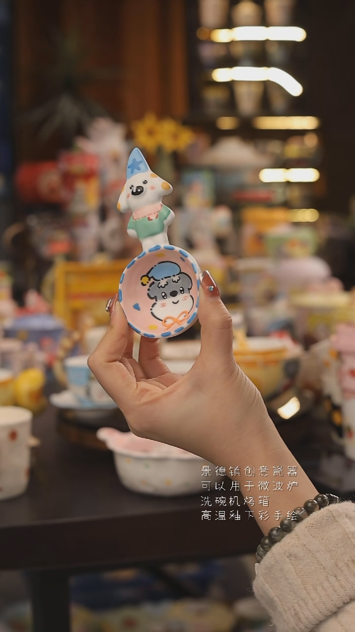 景德镇釉下彩绘设计师款式陶瓷