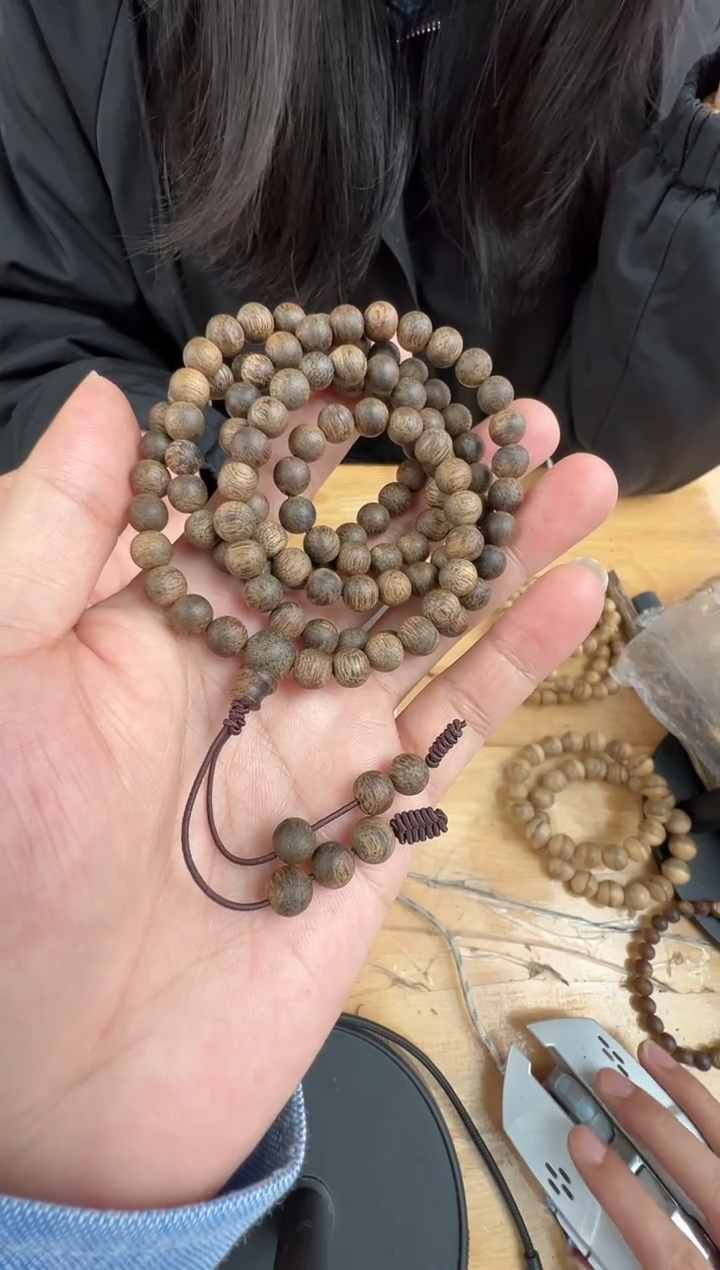 沉香沉香枕✨***宝文莱黑棋07圆珠多圈17+多样性发一