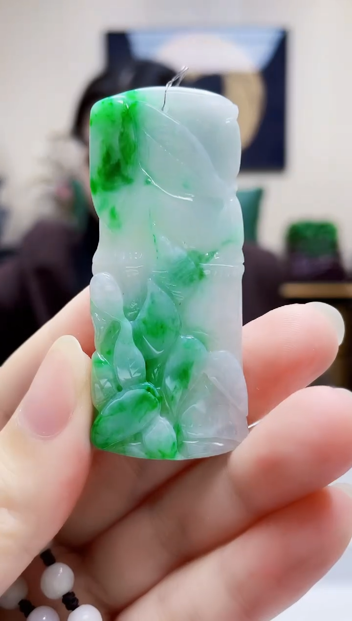 未镶嵌定制翡翠吊坠110