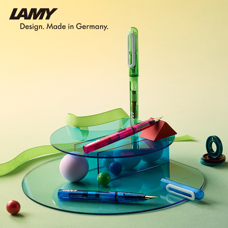 LAMY/凌美官方旗舰店气球系列儿童正姿钢笔学习必备用品练字钢笔
