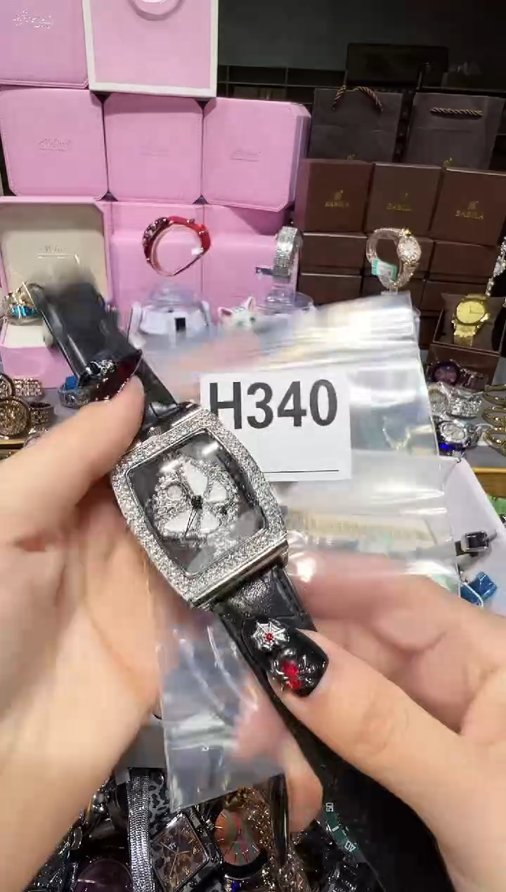 石英机芯不锈钢不锈钢直播定闪专用