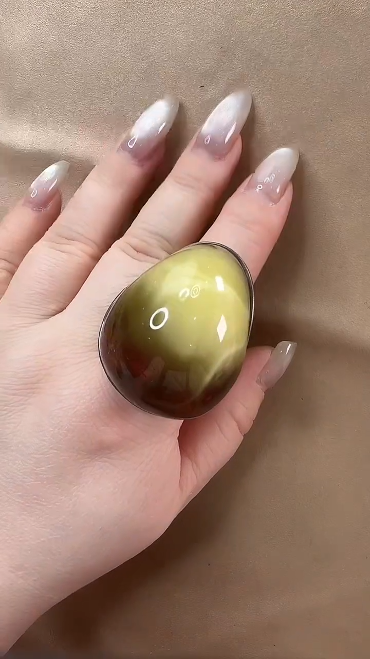 琥珀颈饰未镶嵌戒指