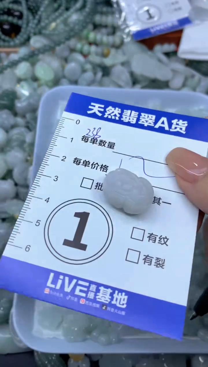 颈饰未镶嵌翡翠天然翡翠A货批量多样性发一件