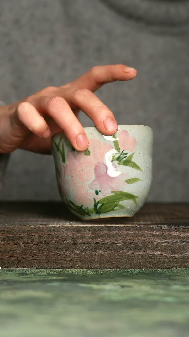 【闪购商品】青诗集手工手绘瓷器