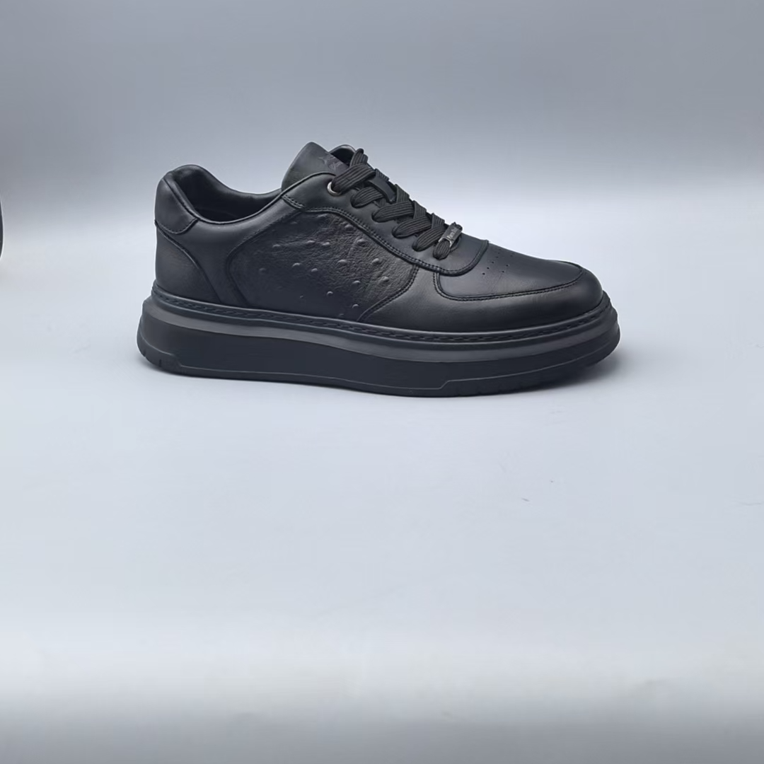 （孤品微瑕介意勿拍）新款轻质厚底系带男士皮鞋休闲鞋 989