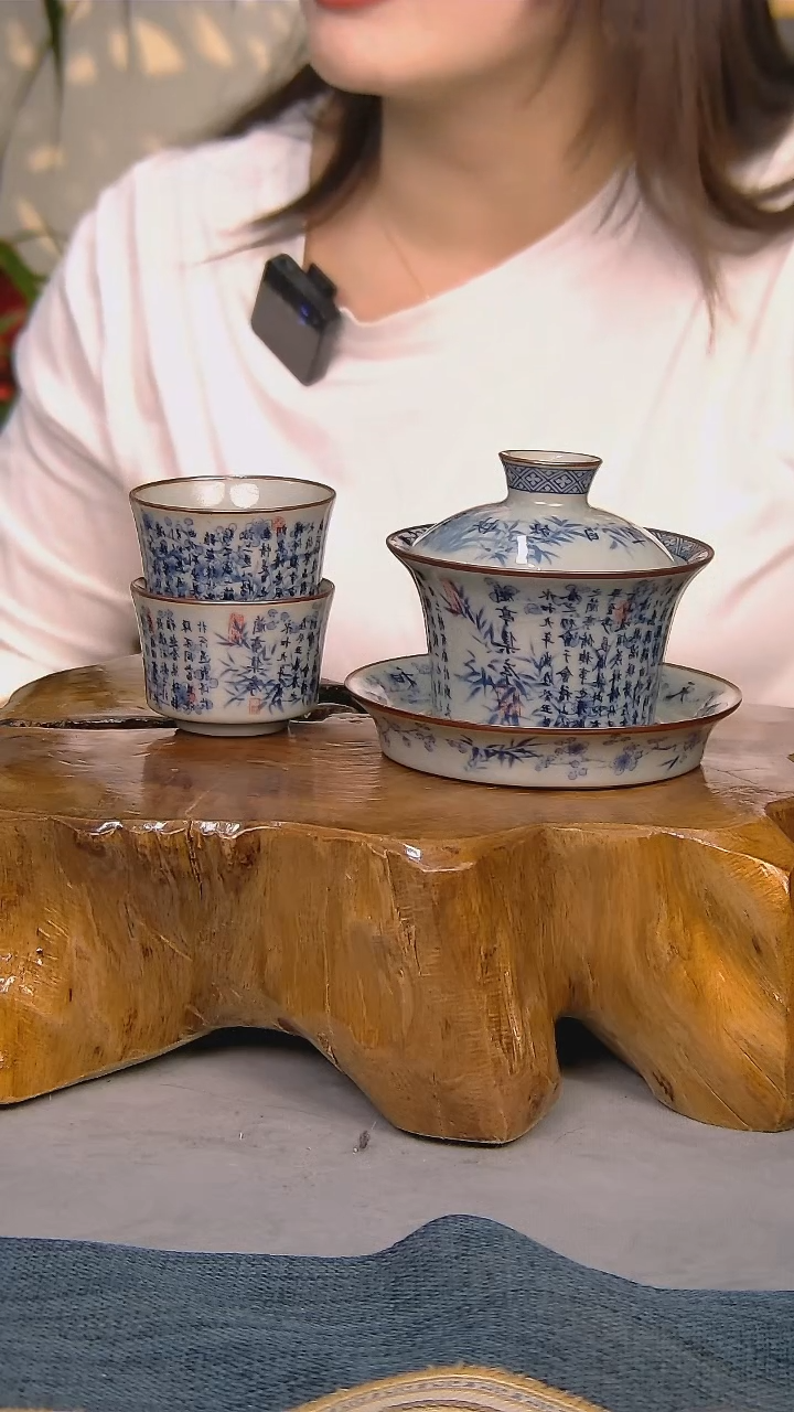 【闪购商品】简装家用款3件套 陶瓷家用茶具系列