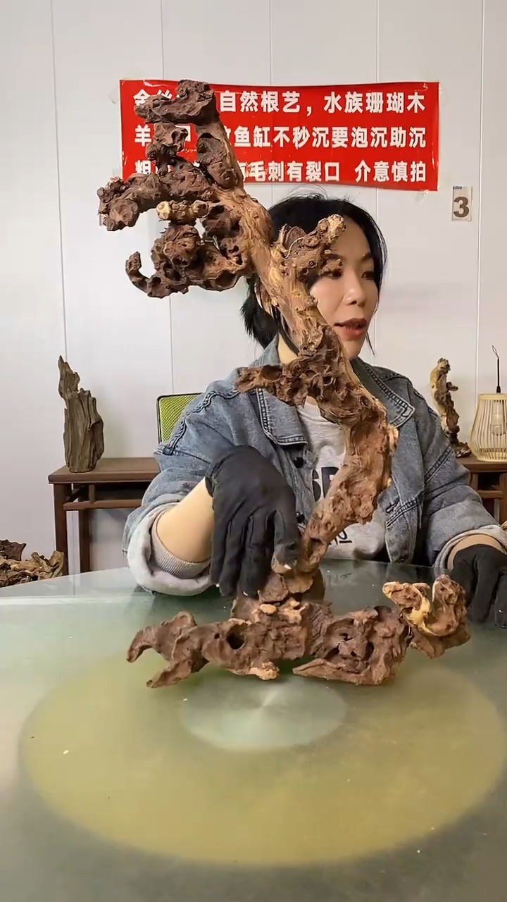 香榧木润**石金丝红木 羊蹄甲