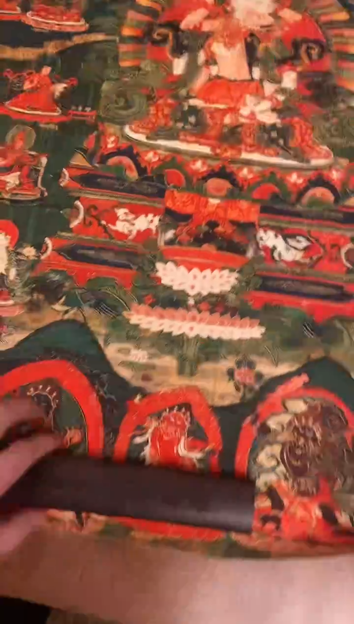 装裱画精美唐卡tk16305