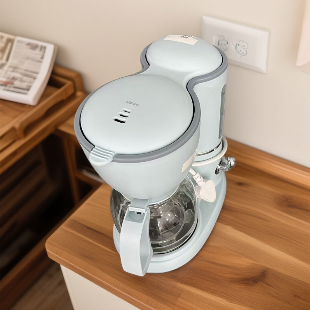 美式咖啡机全自动小型咖啡机颜色随机z