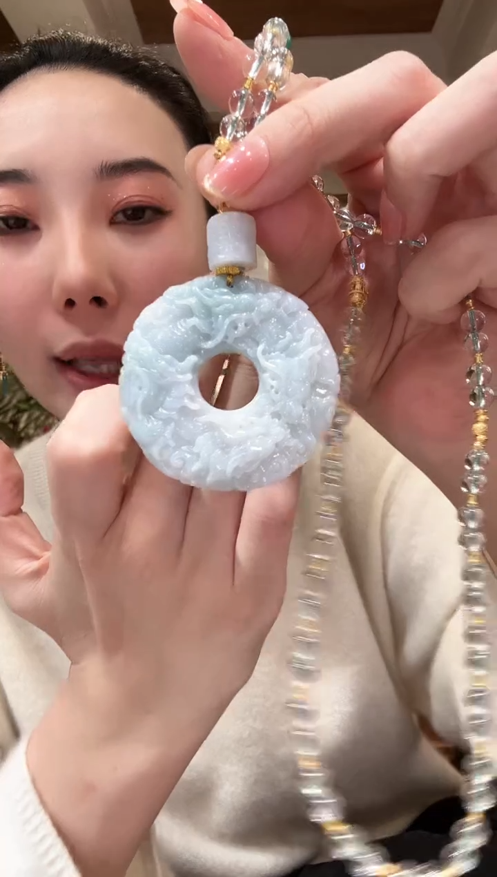 【闪购商品】翡翠颈饰未镶嵌国风